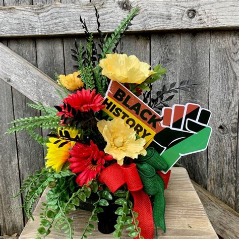 black history centerpieces